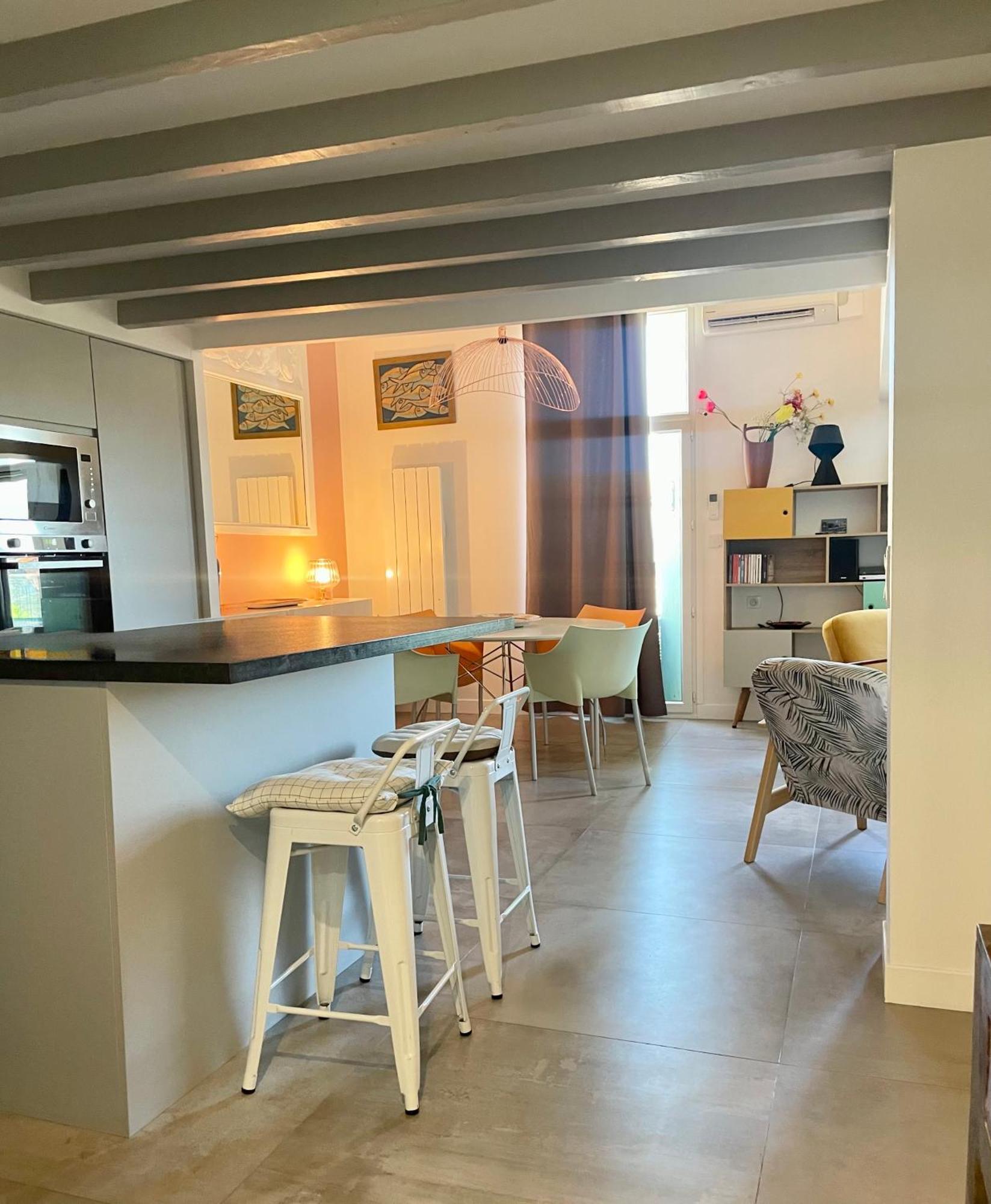 "Zarago 3" T3 Design en Duplex à 2 pas du centre ville Sète Exterior foto